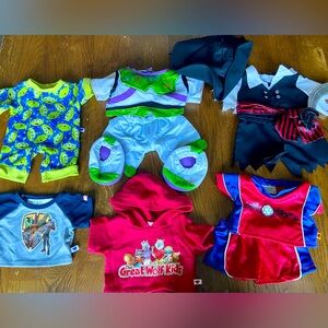 Build-a-Bear clothing lot